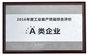 帽子廠(chǎng)家2016年度工業(yè)畝產(chǎn)效益綜合評價(jià)-A類(lèi)企業(yè)