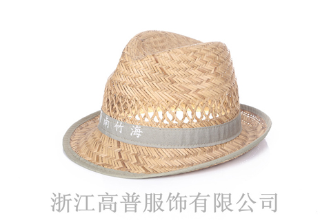 男士巴拿馬帽，樣帽圖由江浙滬帽子工廠提供
